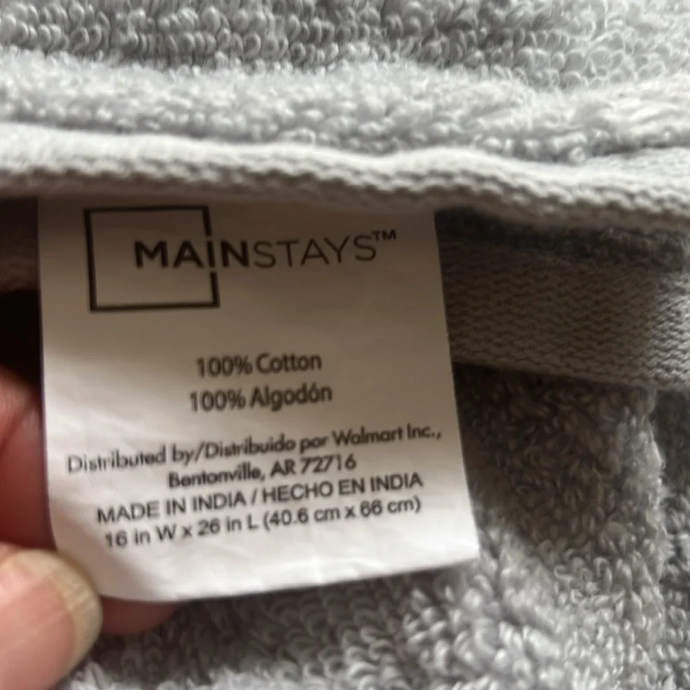 Mainstays 100% cotton